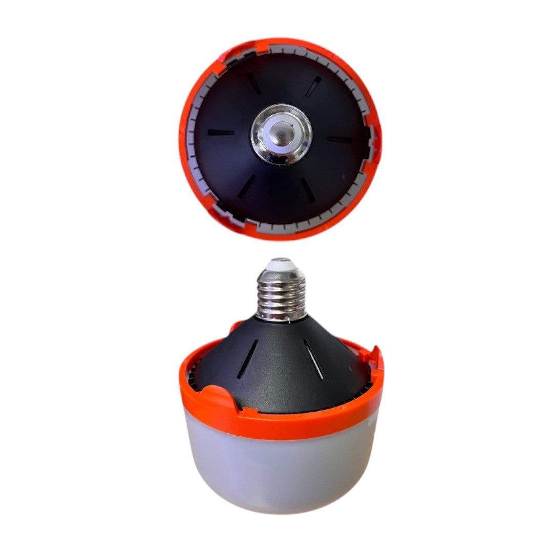 BOMBILLO CON SENSOR LUZ FRIA NEGRO