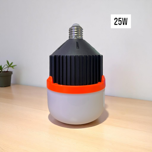 BOMBILLO CON SENSOR LUZ FRIA NEGRO