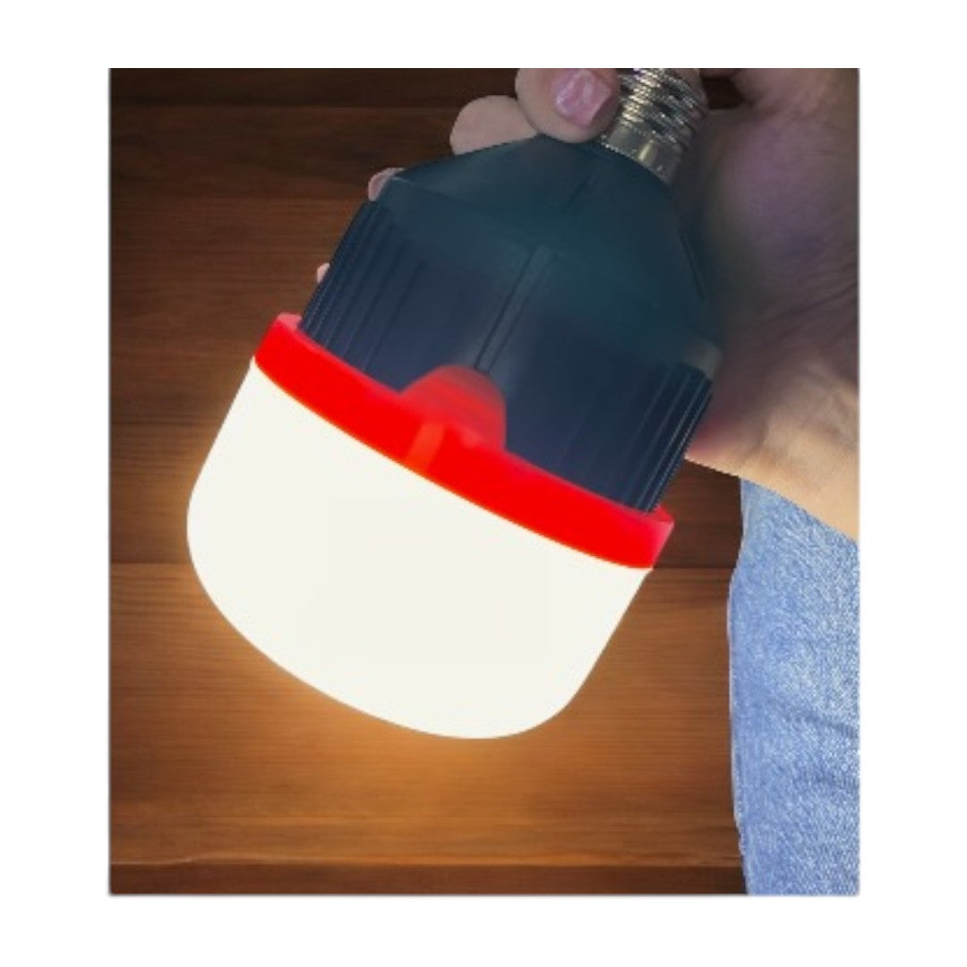 BOMBILLO CON SENSOR LUZ FRIA NEGRO