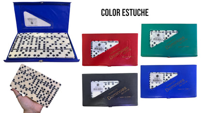 JUEGO DOMINO BLANCO 6.5MM
