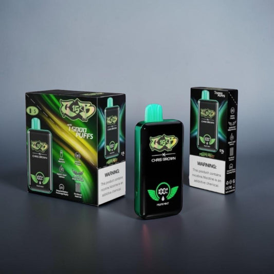 VAPORIZADOR CHRIS BROWN 15000 PUFF