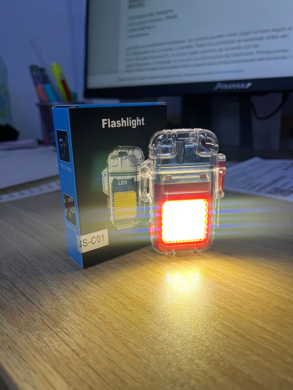 COMBO X3 LINTERNAS ENCENDEDOR PLASMA