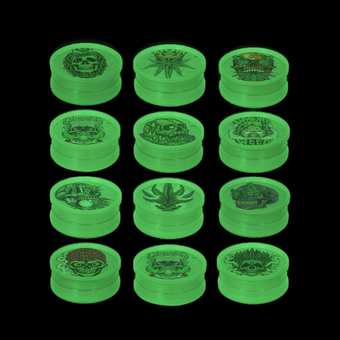 RASCADOR 3 PIEZAS HALL OF WEED