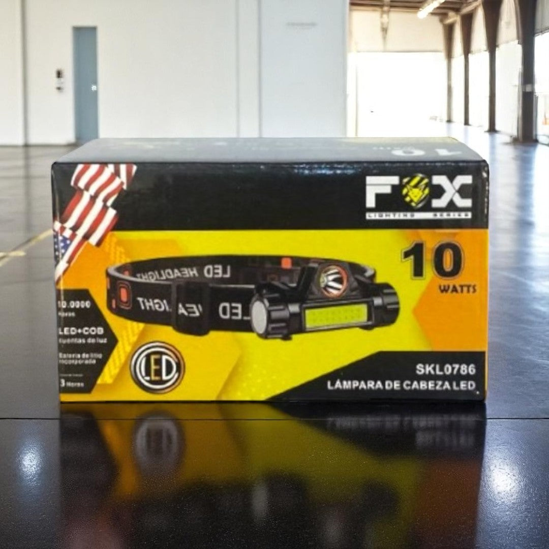 LINTERNA FOX MINERA LED