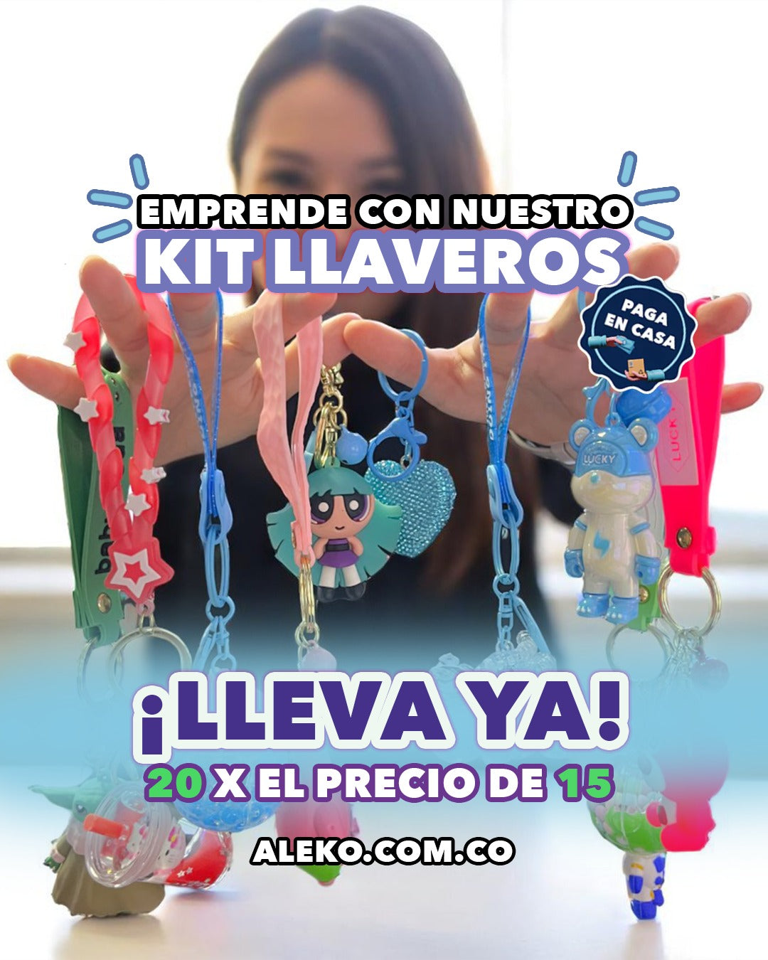 COMBO LLAVEROS X20