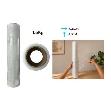 CINTA STRECH FILM TRASNPARENTE — SKU 45CM — Imagen de referencia del catalogo