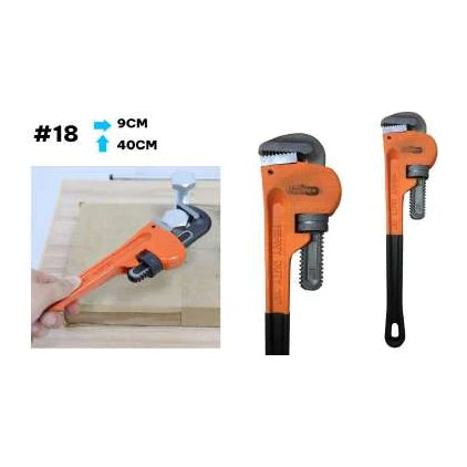 LLAVE DE TUBO #18 — SKU DX-255 — Imagen de referencia del catalogo