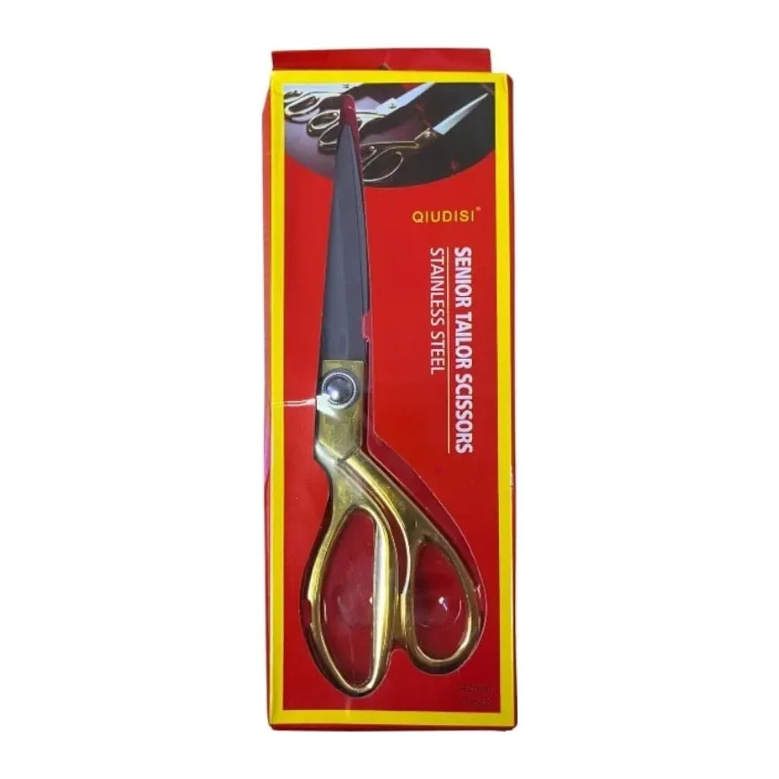 TIJERA METALICA (9.5") — SKU K37 — Empaque real