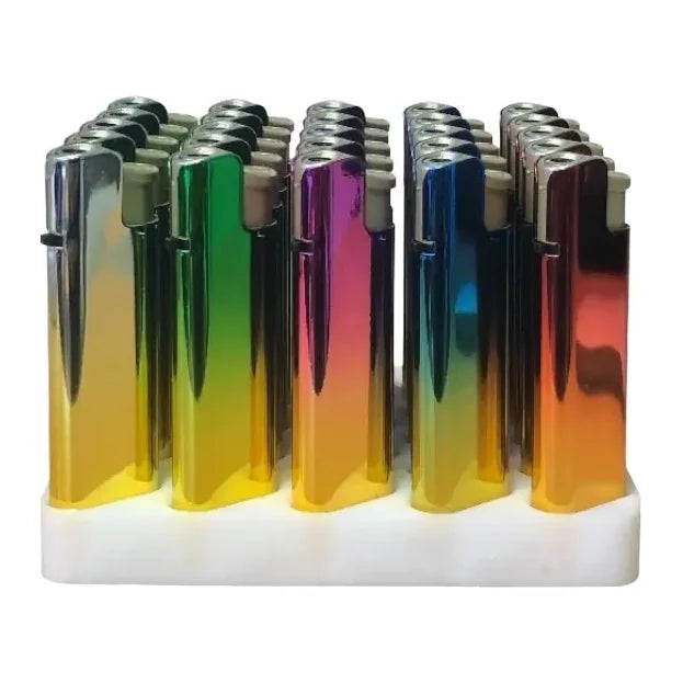 Exhibidor de encendedores soplete metalizados FD-116