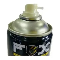 Detalle superior del aerosol sellador de grietas y su boquilla