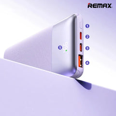 Batería externa REMAX Kiyuan RPP-5 10000 mAh 20 W y 22,5 W — vista de detalle