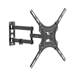 Base móvil articulada para TV, vista frontal de la estructura metálica