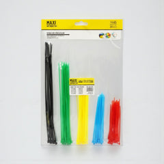 Empaque de amarras plásticas de nylon en colores surtidos