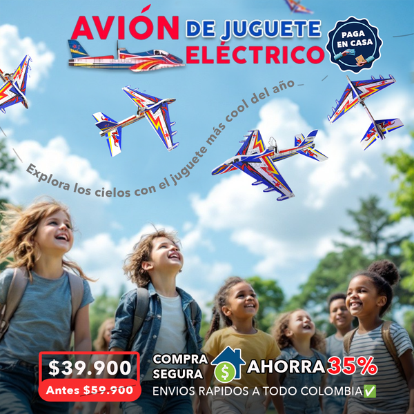 AVIÓN DE JUGUETE ELÉCTRICO