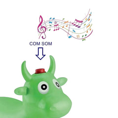 Gráfico del burro inflable CH20345 con indicación de sonido.