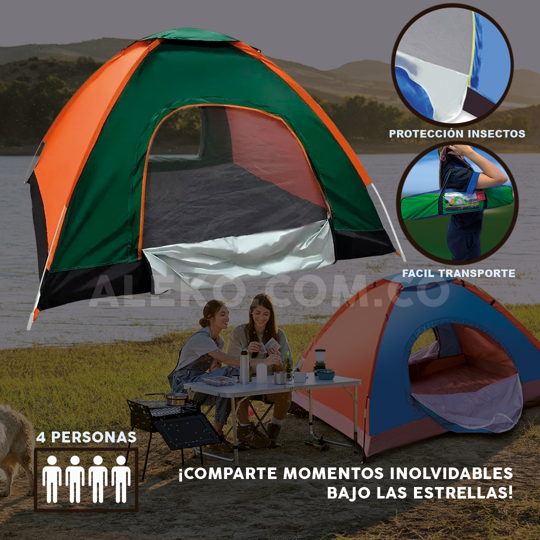 CARPA CAMPING 4 PERSONAS