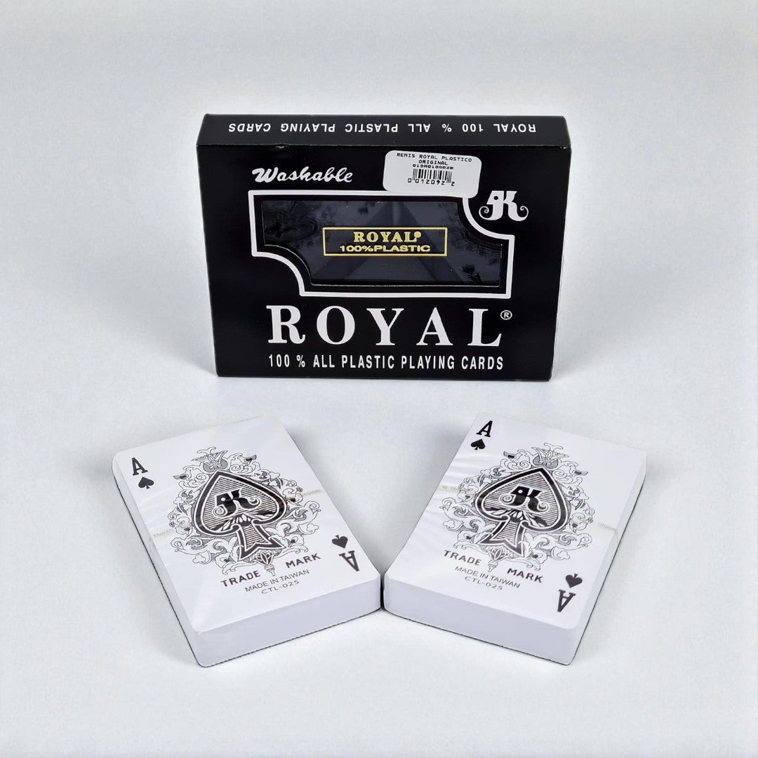 Cartas Royal Bar-115 con ilustraciones de sus frentes.