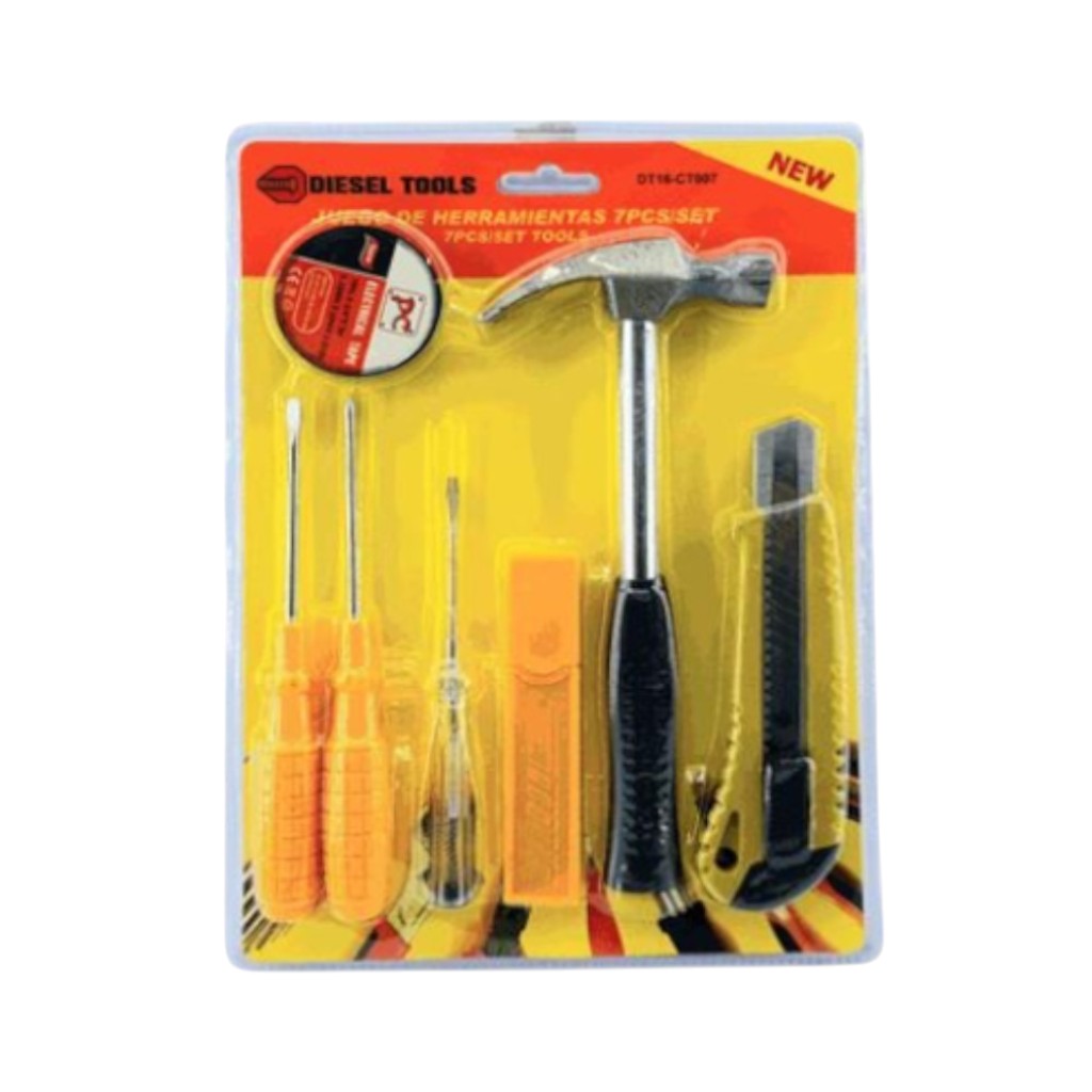 SET HERRAMIENTAS 7PCS
