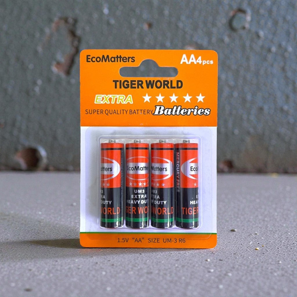 PILA TIGER WORLD AA VACIO CAJA X40