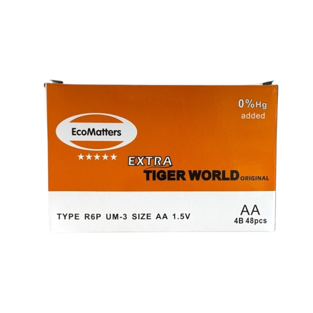 PILA TIGER WORLD AA VACIO CAJA X40