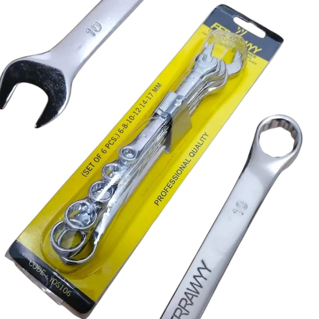 LLAVE DOBERMAN 6PZA METAL