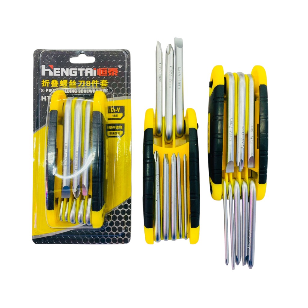 LLAVE 8 PIEZAS MULTIFUNCION