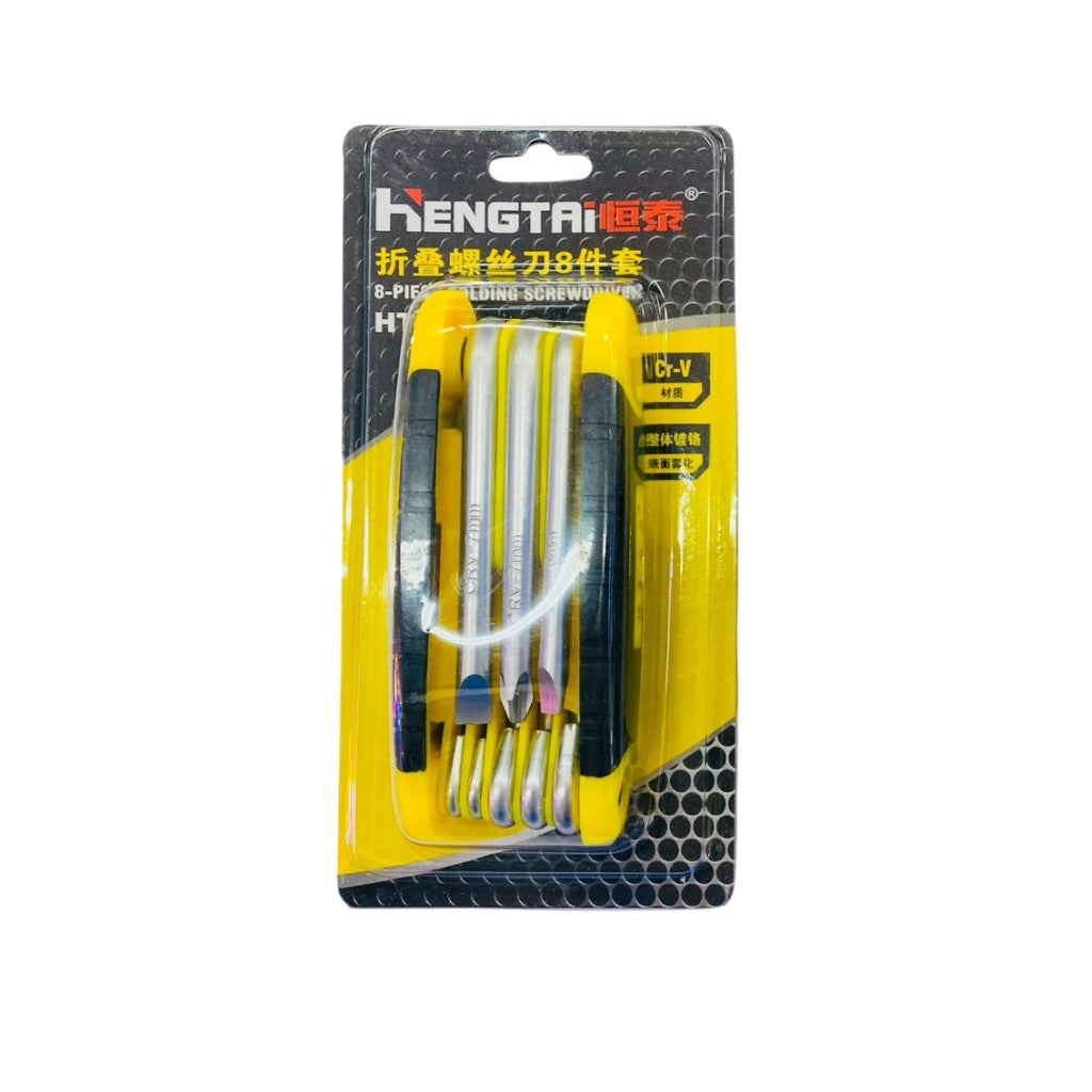 LLAVE 8 PIEZAS MULTIFUNCION