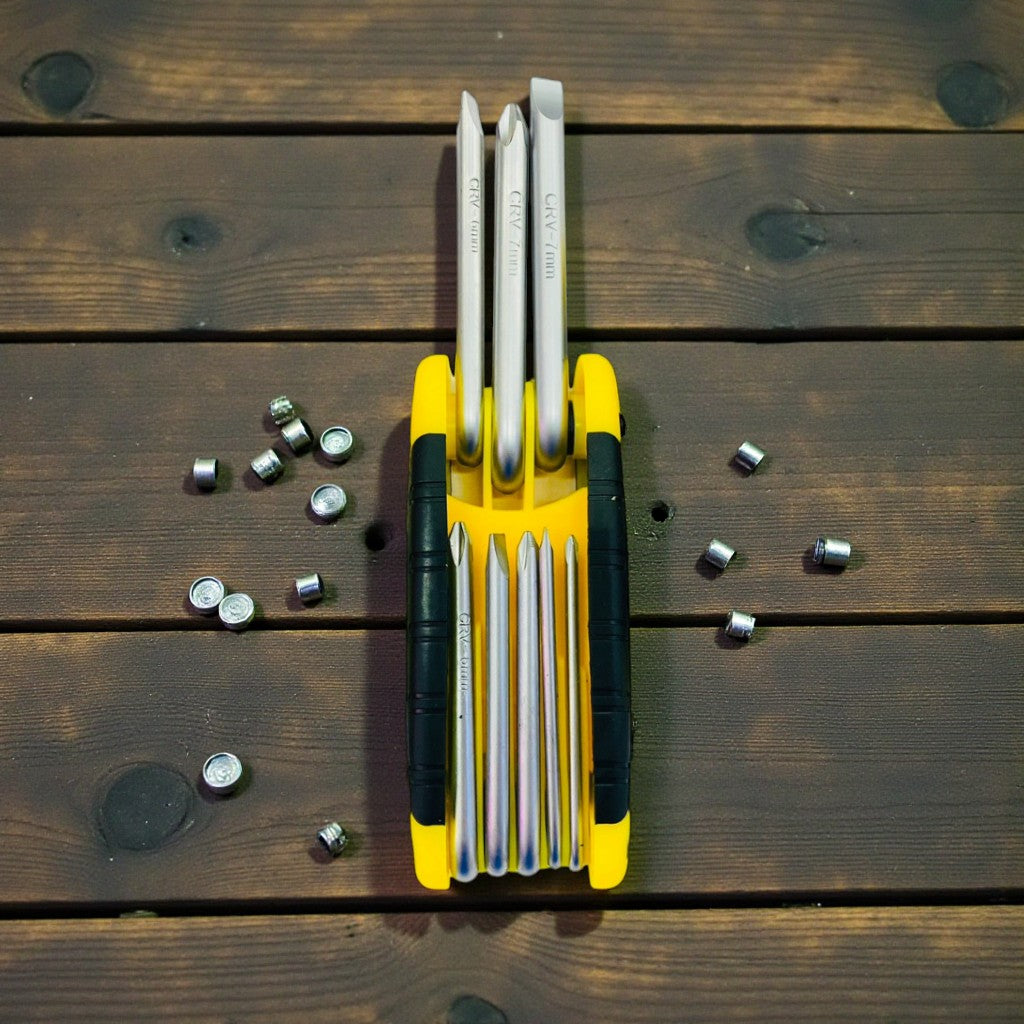 LLAVE 8 PIEZAS MULTIFUNCION