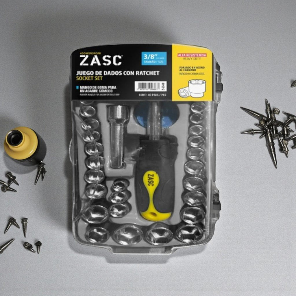 JUEGO DE RATCHES ZACS 40PZ