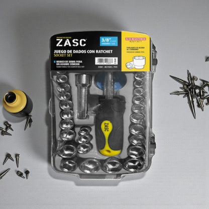JUEGO DE RATCHES ZACS 40PZ
