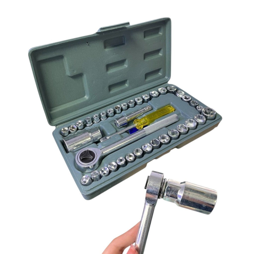 JUEGO DE RACHET USA 40PC