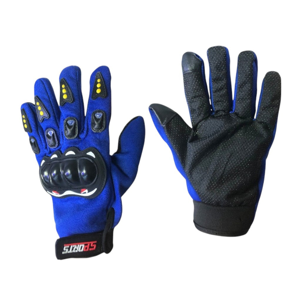 GUANTE MOTO LARGO PROTECCIONES