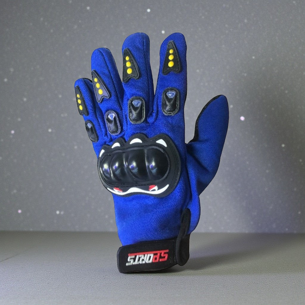 GUANTE MOTO LARGO PROTECCIONES