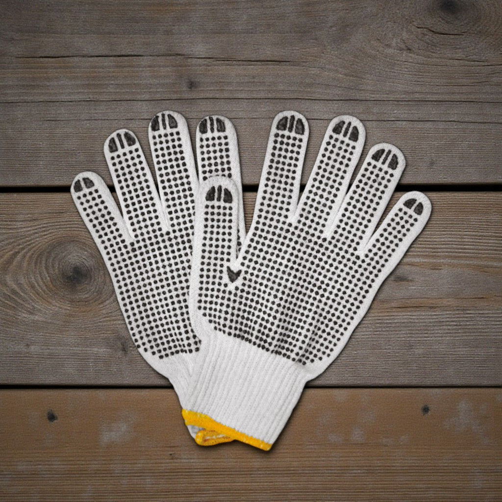 GUANTE BLANCO 1 PUNTOS SOLAPA