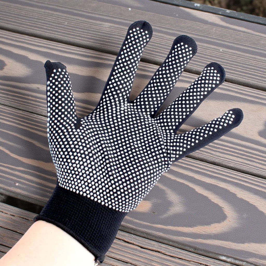 GUANTE NEGRO PUNTOS CALIBRE 2.0 ZASC