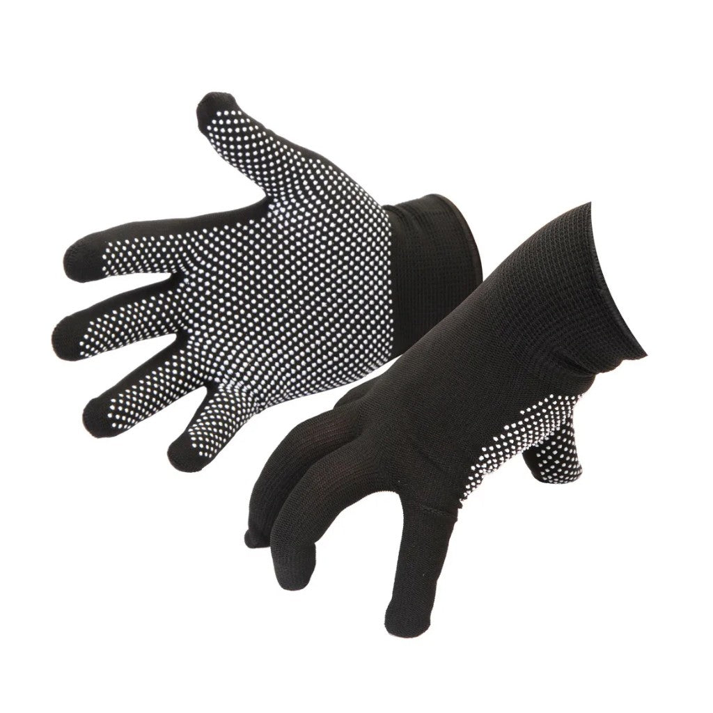 GUANTE NEGRO PUNTOS BLANCOS