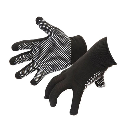 GUANTE NEGRO PUNTOS BLANCOS