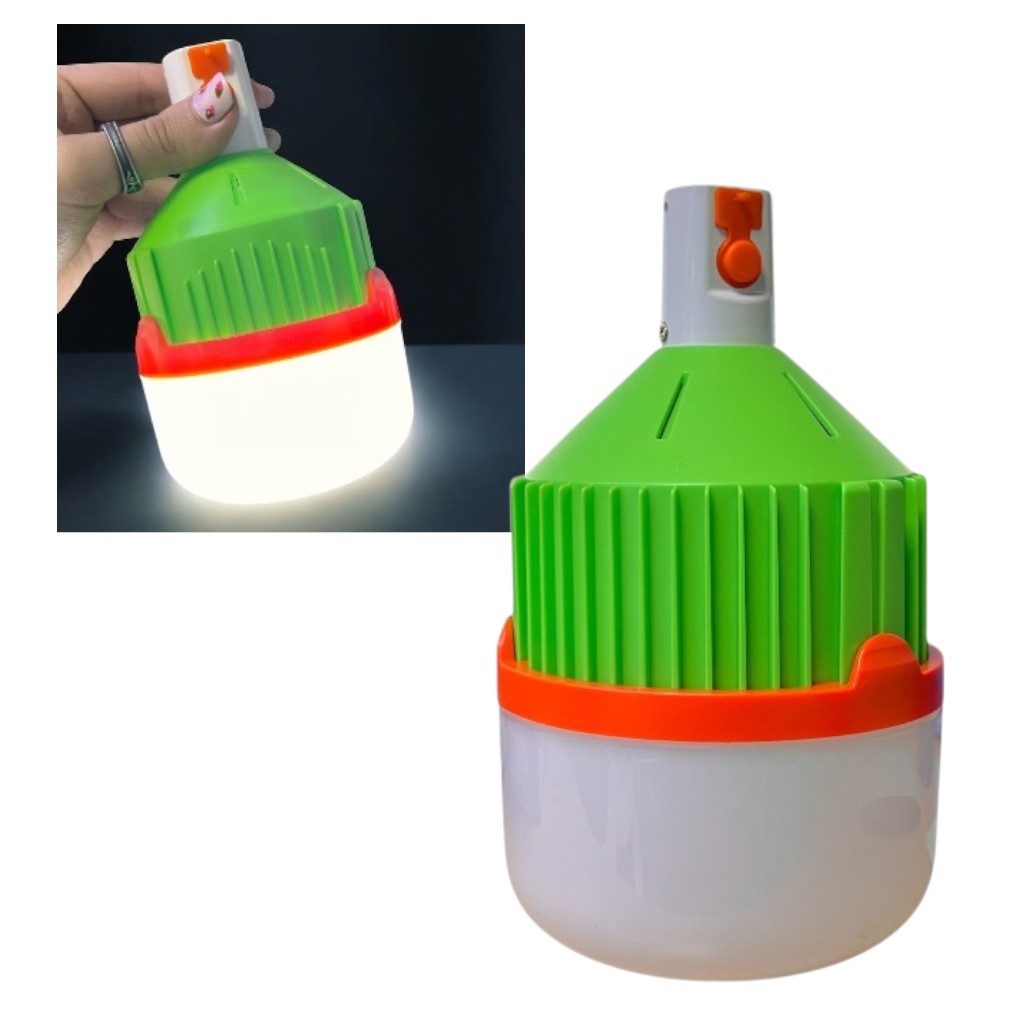 BOMBILLO LED LUZ FRIA RECARG VERDE 25W