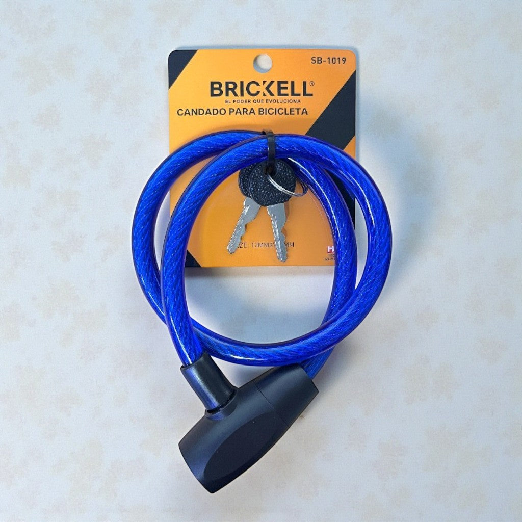 CANDADO CON CLAVE PARA BICICLETA