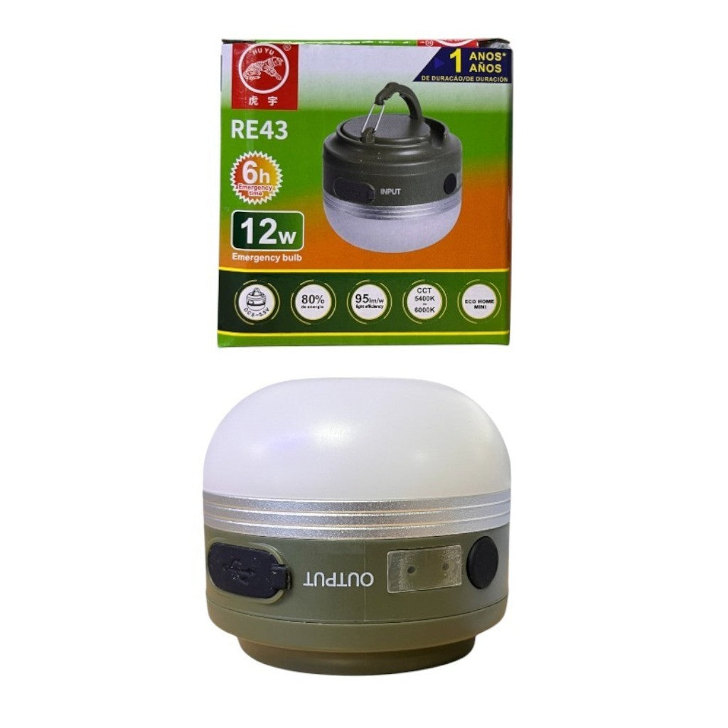 BOMBILLO RECARGABLE 12W