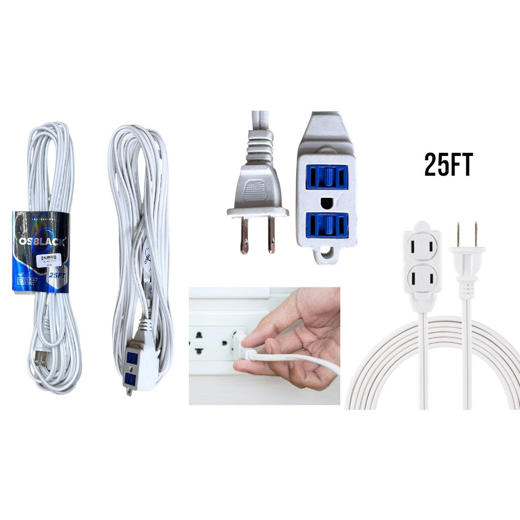 EXTENSION OSBLACK BLANCA 25FT