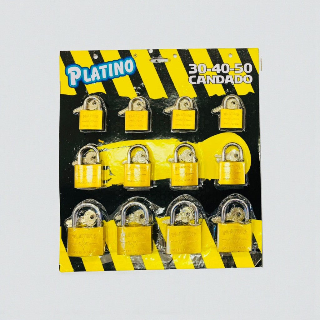 CANDADO ENCARTONADO 30/40/50