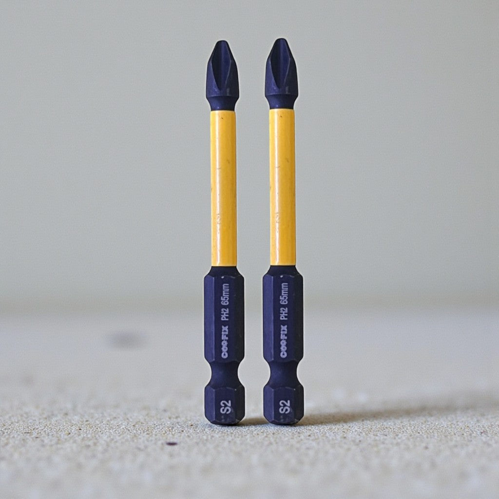 KIT PUNTA DESTORNILLADOR X2 1/4