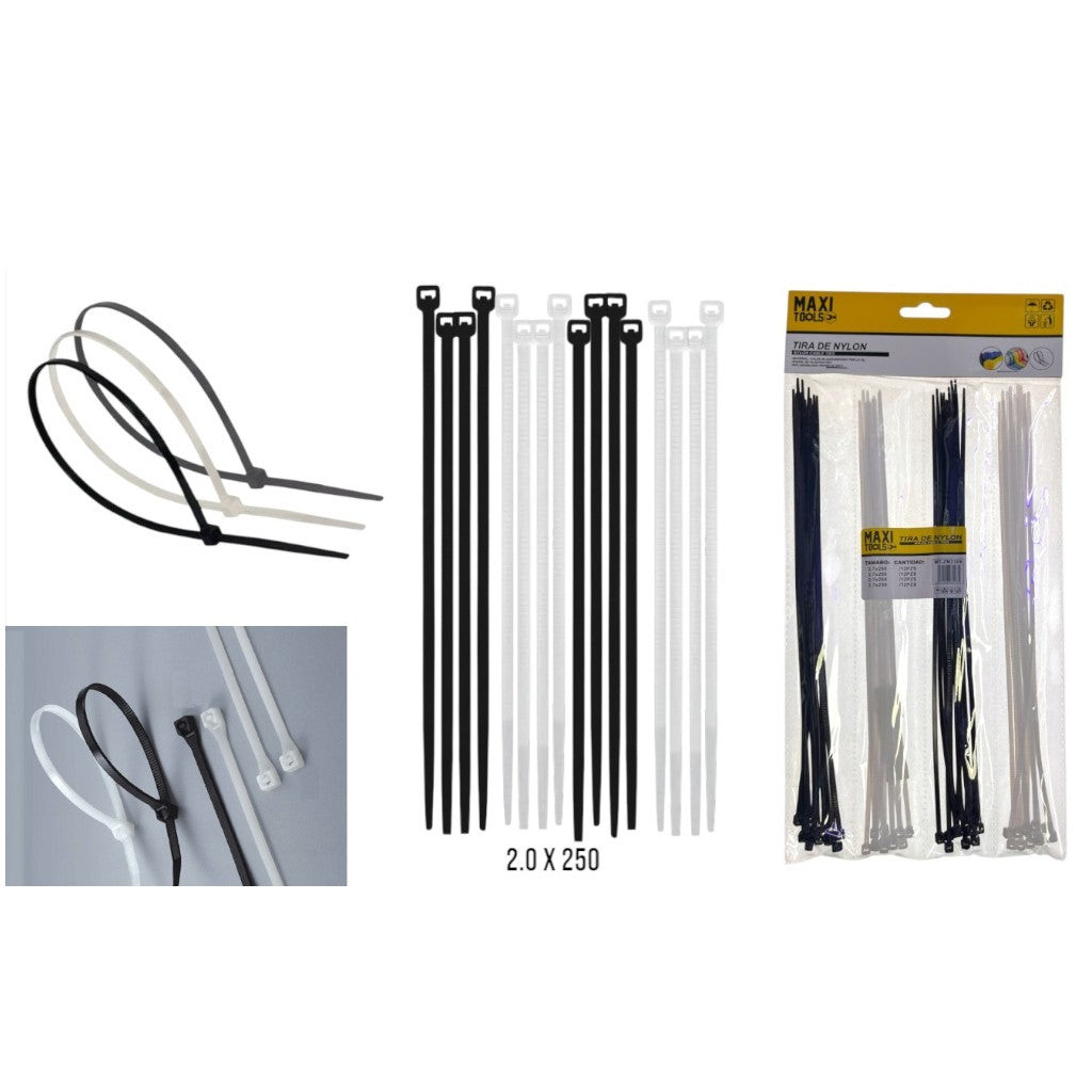 AMARRAS 2 NEGRAS 2 BLANCA X4