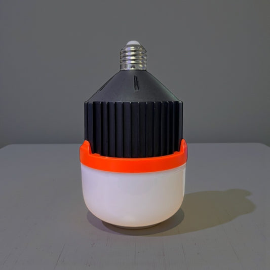 BOMBILLO CON SENSOR LUZ FRIA NEGRO