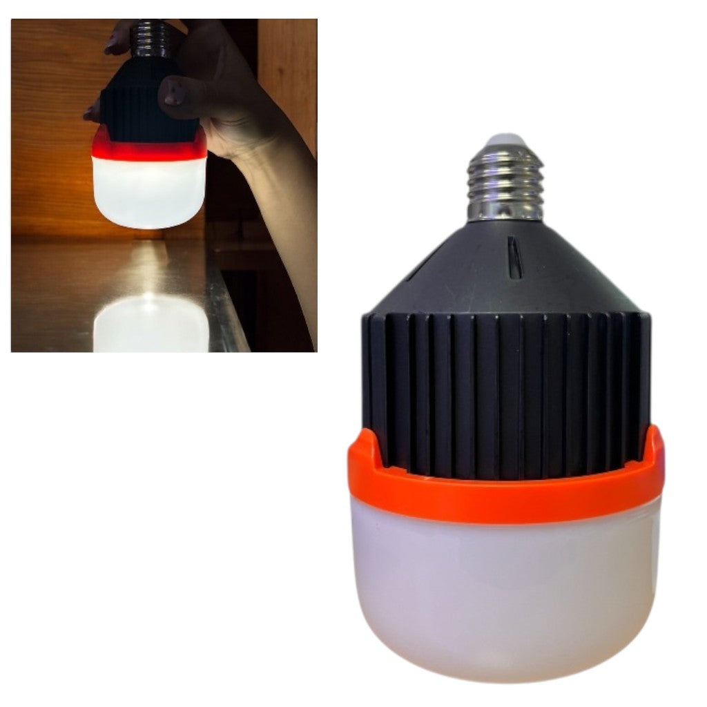 BOMBILLO CON SENSOR LUZ FRIA NEGRO