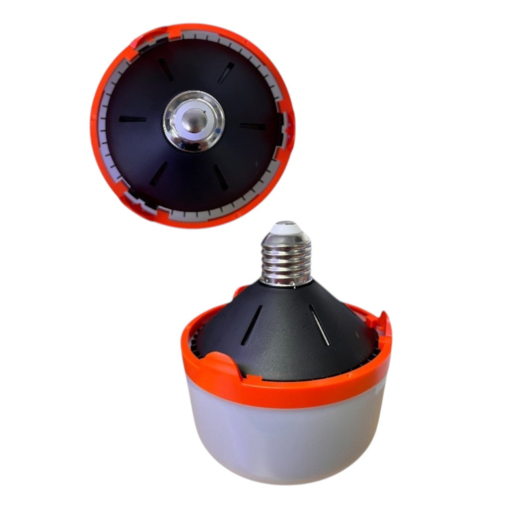 BOMBILLO CON SENSOR LUZ FRIA NEGRO