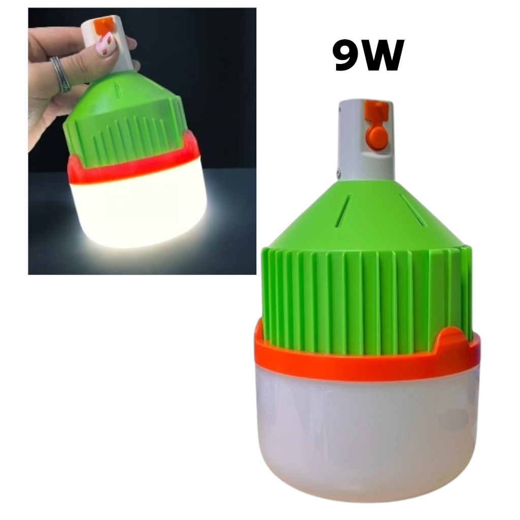 BOMBILLO LED LUZ FRIA RECARG VERDE