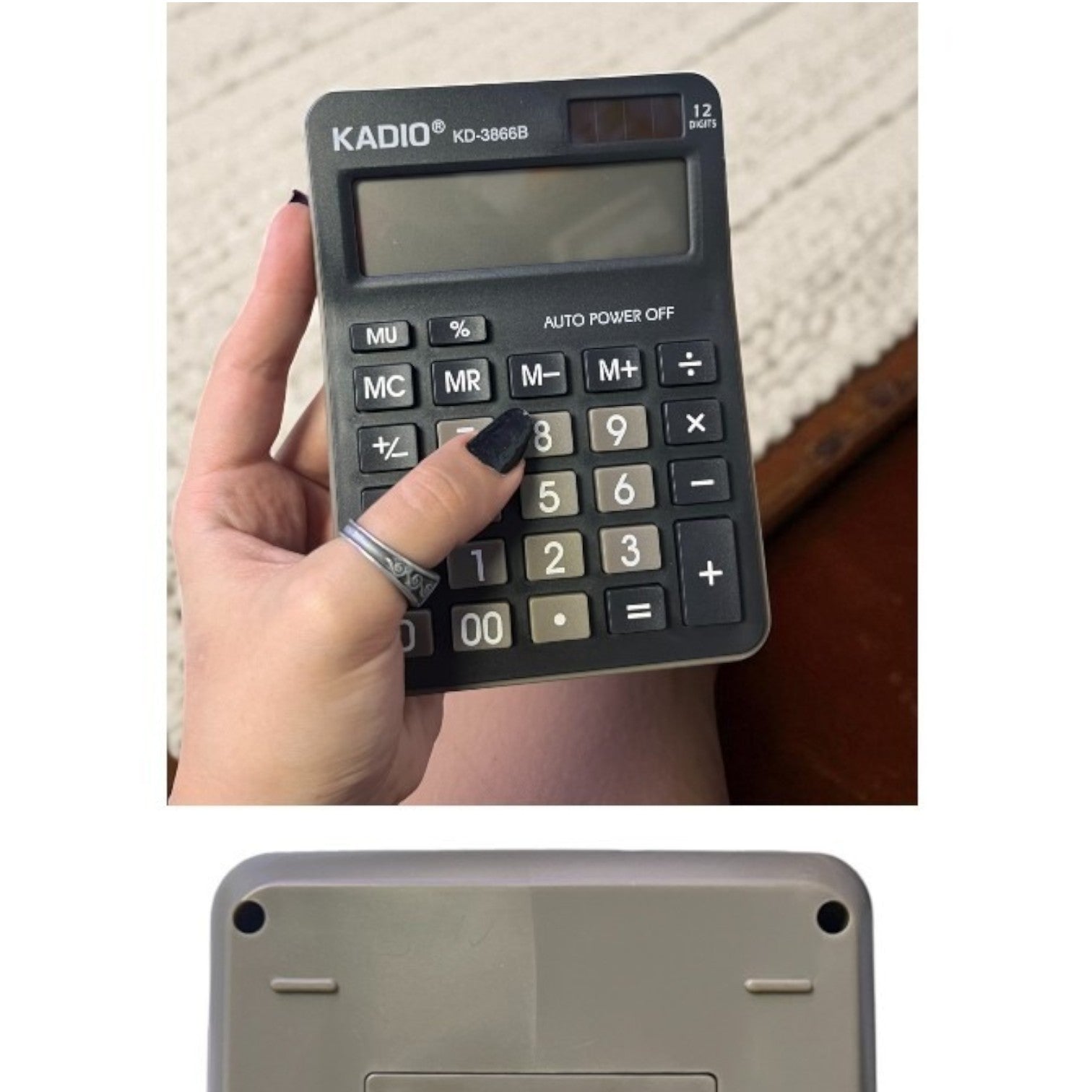 CALCULADORA KADIO 12 DIG