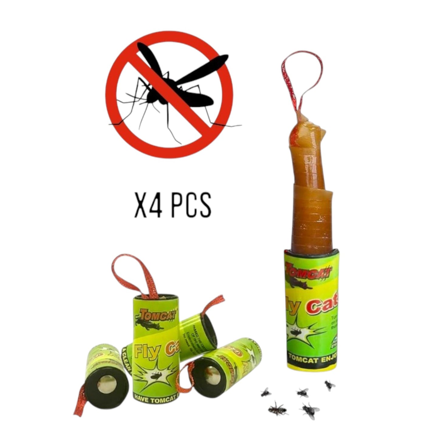 KIT ATRAPA MOSCAS X4